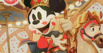 Disney Lorcana card featuring Mickey Mouse