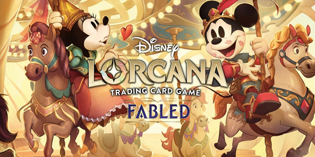 Image featuring the upcoming Lorcana Set: Fabled