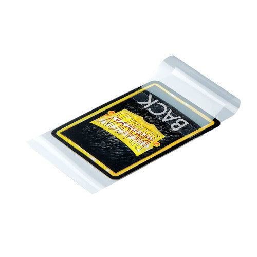 Dragon Shield Perfect Fit Sealable Inner Sleeves – Japanese Size, Clear, 100 Pack