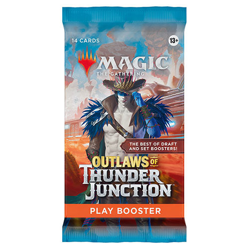 Magic: The Gathering Outlaws of Thunder Junction Play Booster Pack | MTG Single Booster Pack (14 Cards)