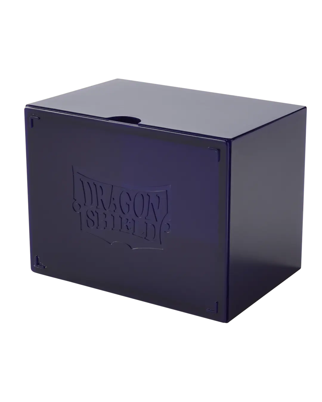 Dragon Shield Gaming Strongbox – Blue | Holds 100+ Double-Sleeved Cards, Acrylic Deck Box