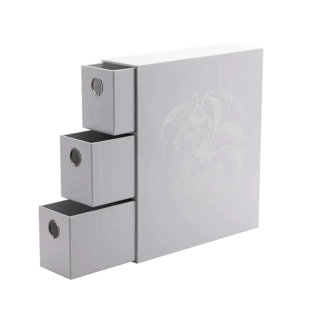 Dragon Shield Fortress Card Drawers – Black, TCG Storage Tower for 1300+ Cards