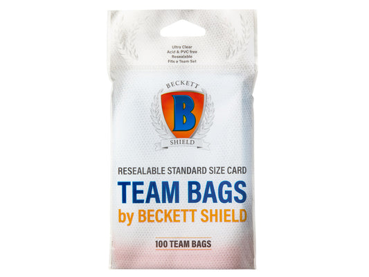 Beckett Shield Resealable Team Bags