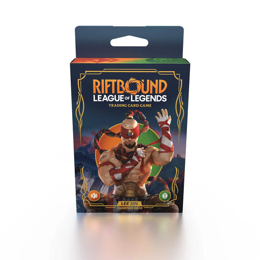 Riftbound: League of Legends TCG – Set One: Origins Champion Deck – Lee Sin (Pre-Order)