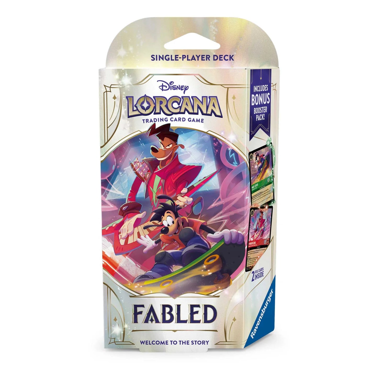 Disney Lorcana Trading Card Game – Fabled Starter Deck CDU Display (8 Decks) – Set 9 (Pre-Order)