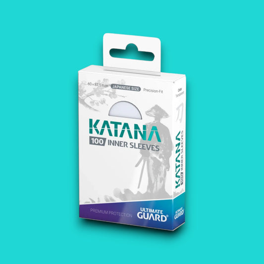 Ultimate Guard - Katana Inner Sleeves Japanese Size - Transparent (100 Pack)