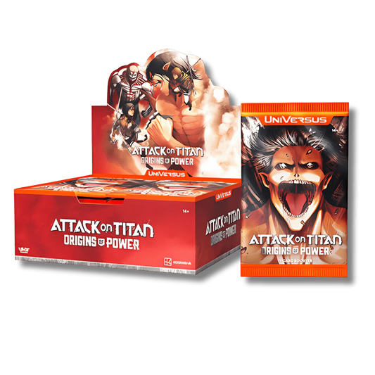 Universus CCG – Attack on Titan: Origins of Power Booster Pack