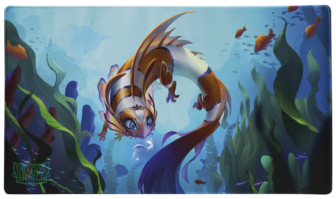 Dragon Shield - Art Playmat & Tube - The Cinderfin (Pre order)