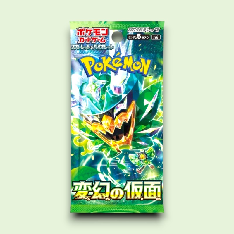 Japanese Mask of Change Booster Pack | Japanese TCG Single Pack