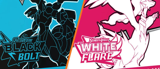 Image featuring Black Bolt & White Flare new Pokemon set