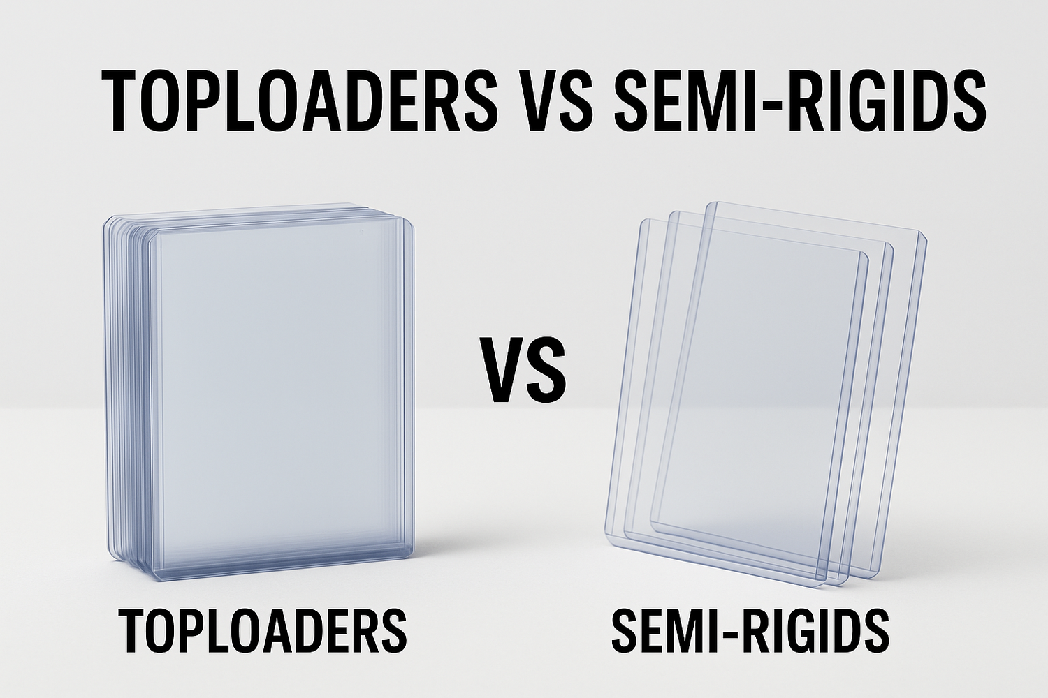 Toploaders vs Semi-Rigids | Card Protection Guide – Game of Binders ...