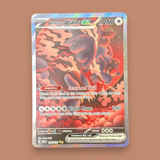Bloodmoon Ursaluna ex – PRE – 168/131 – Special Illustration Rare
