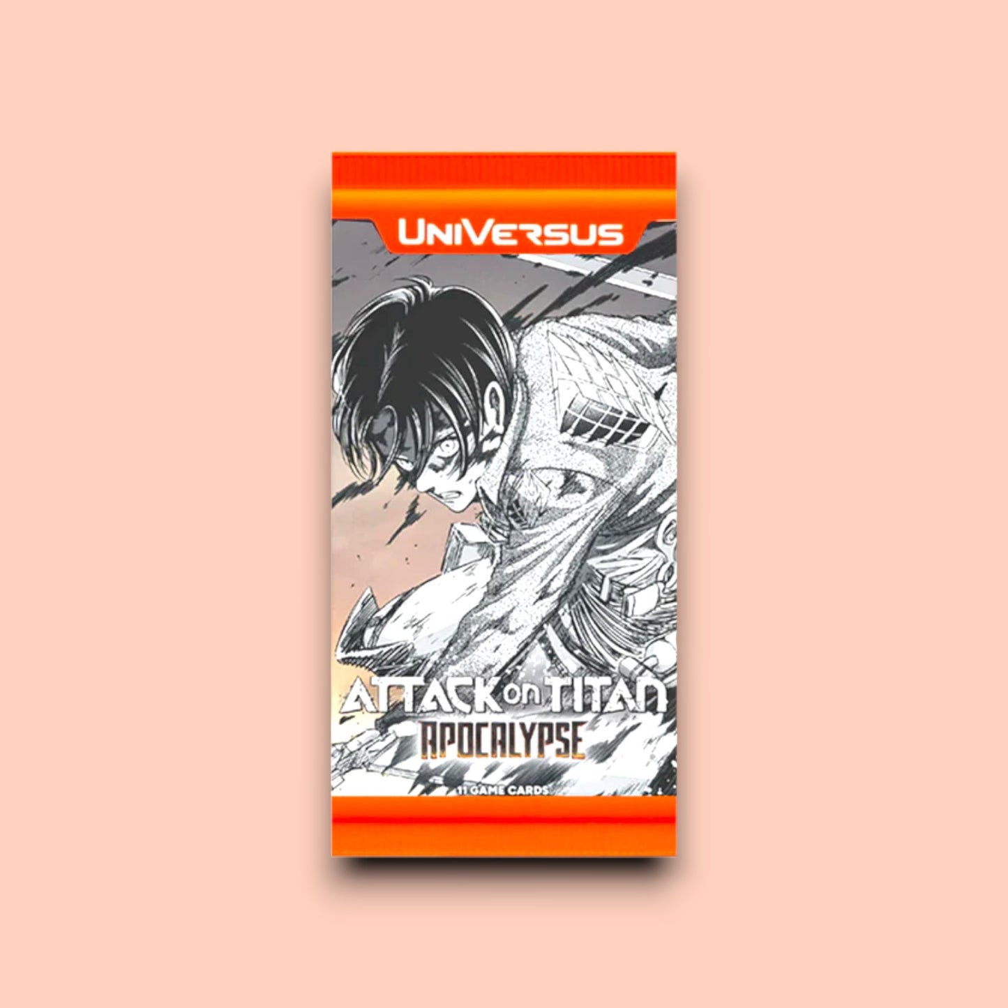 Universus CCG Attack on Titan: Apocalypse Booster Pack | 11 Cards | Official UniVersus TCG