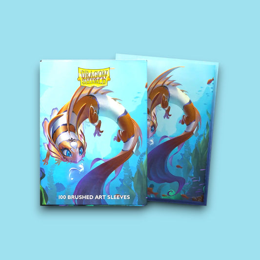 Dragon Shield Brushed ART Sleeves - Standard Size  - The Cinderfin