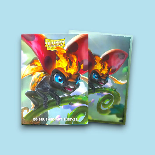 The Burnbug Standard Size Card Sleeves by Dragon Shield