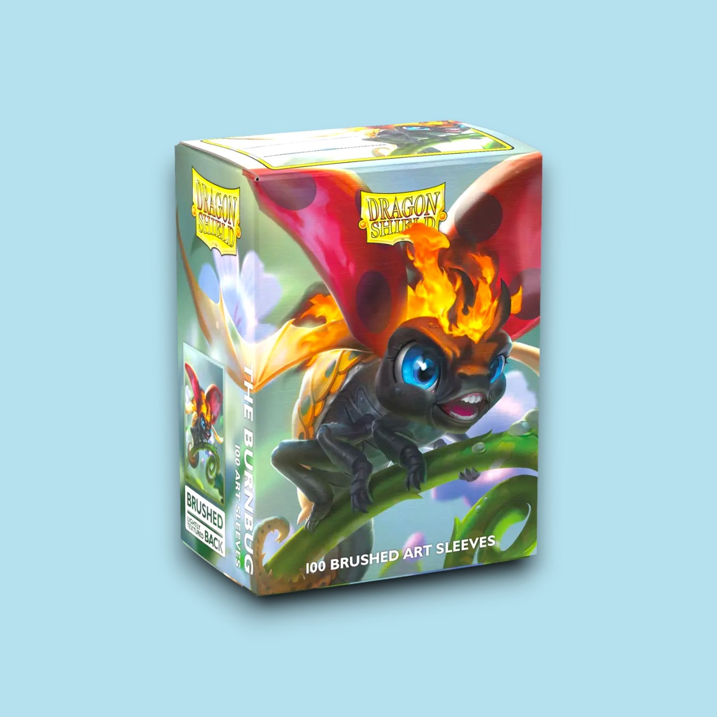 The Burnbug Standard Size Card Sleeves by Dragon Shield