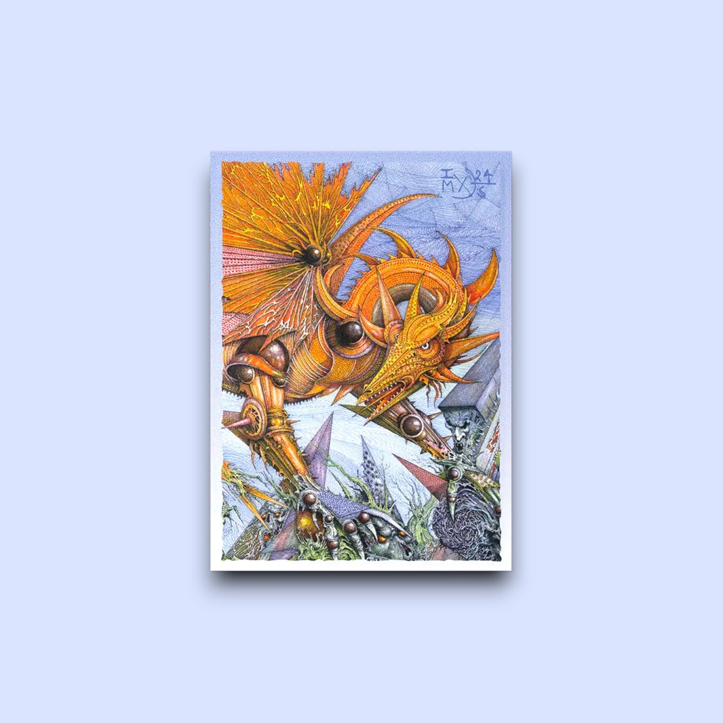 Signature Series – The Millerax Standard Size Card Sleeves by Dragon Shield
