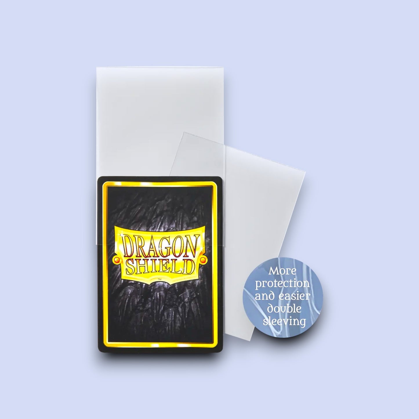 Dragon Shield – Perfect Fit Thick Sleeves (100 Pack) – Clear