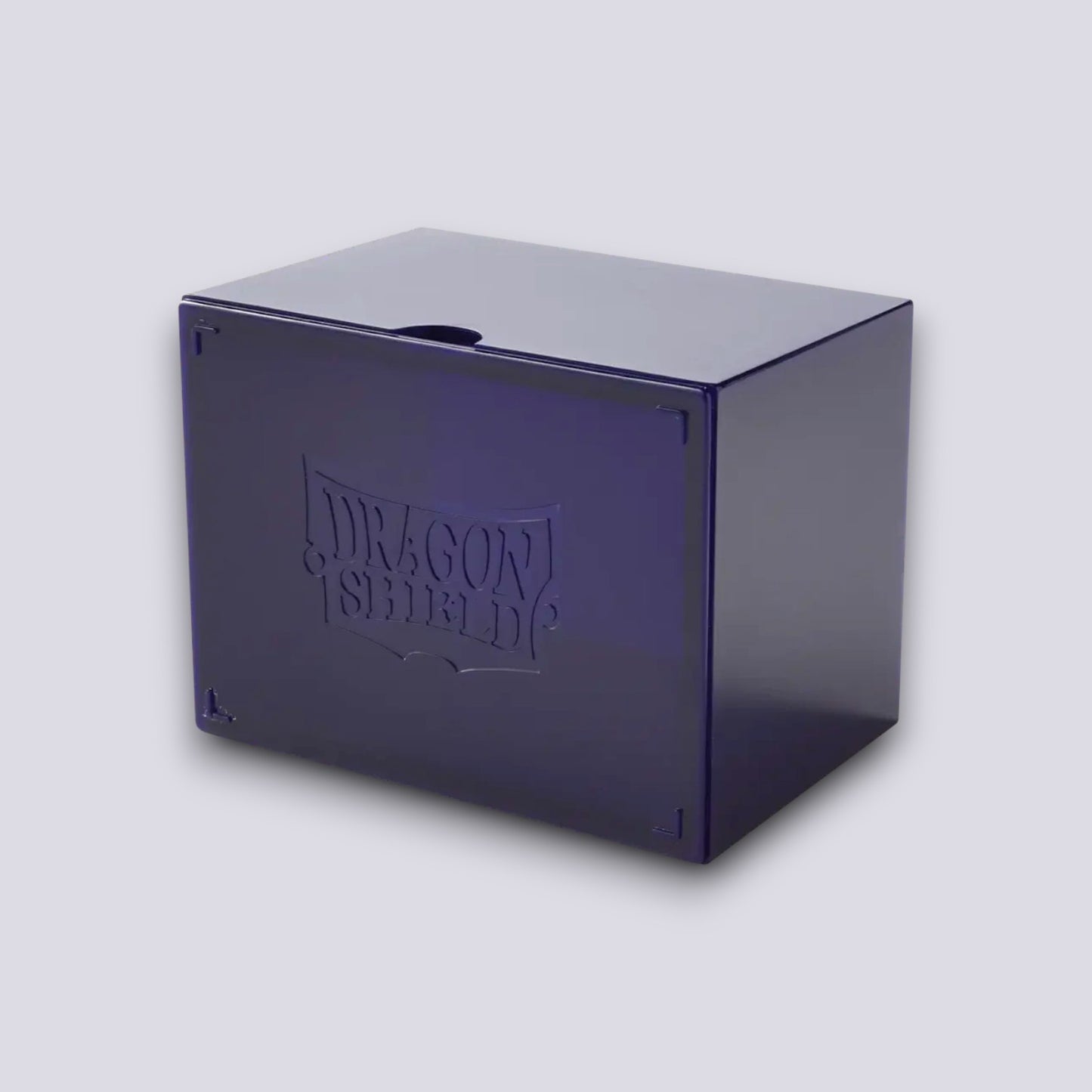 Dragon Shield Gaming Strongbox – Blue | Holds 100+ Double-Sleeved Cards, Acrylic Deck Box