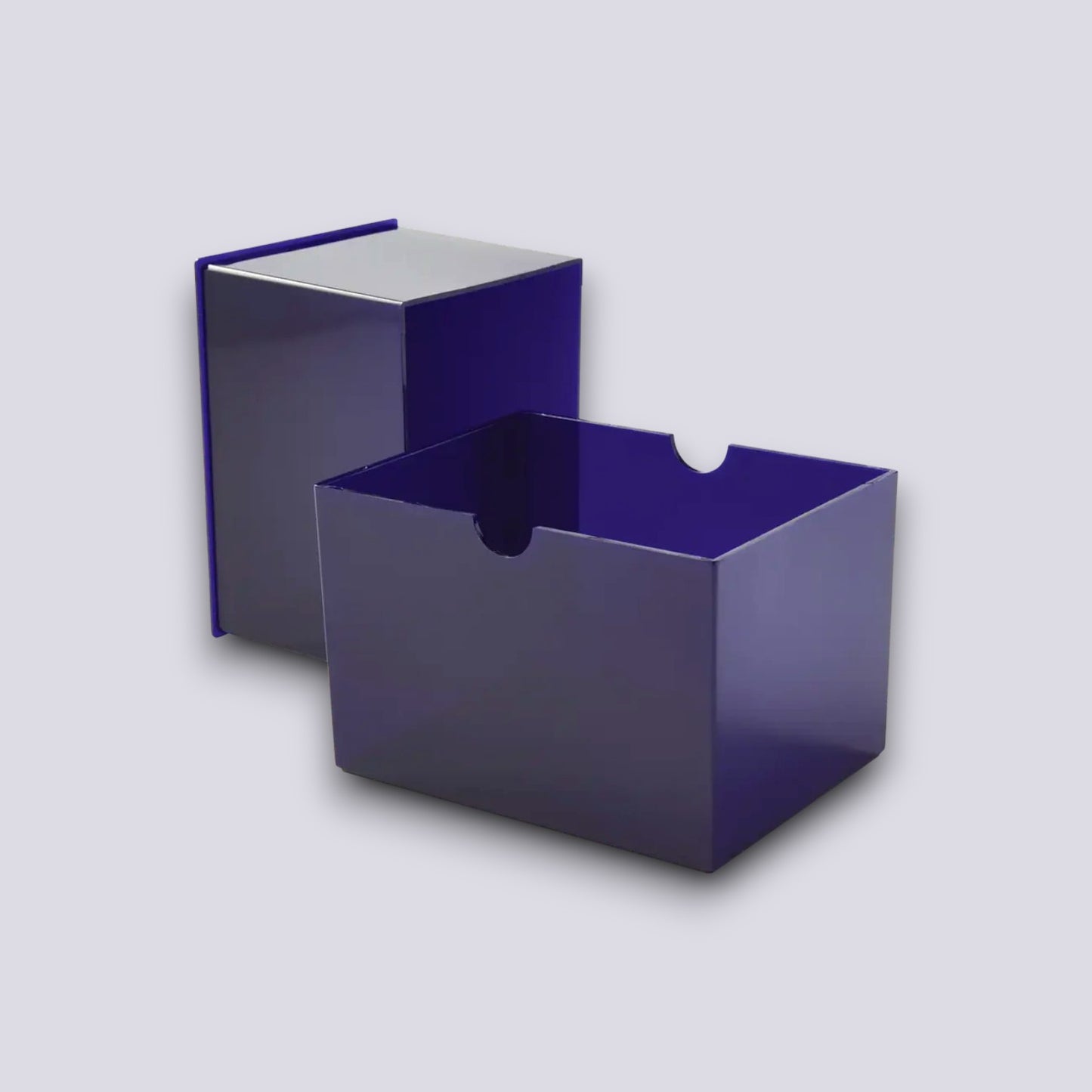 Dragon Shield Gaming Strongbox – Blue | Holds 100+ Double-Sleeved Cards, Acrylic Deck Box