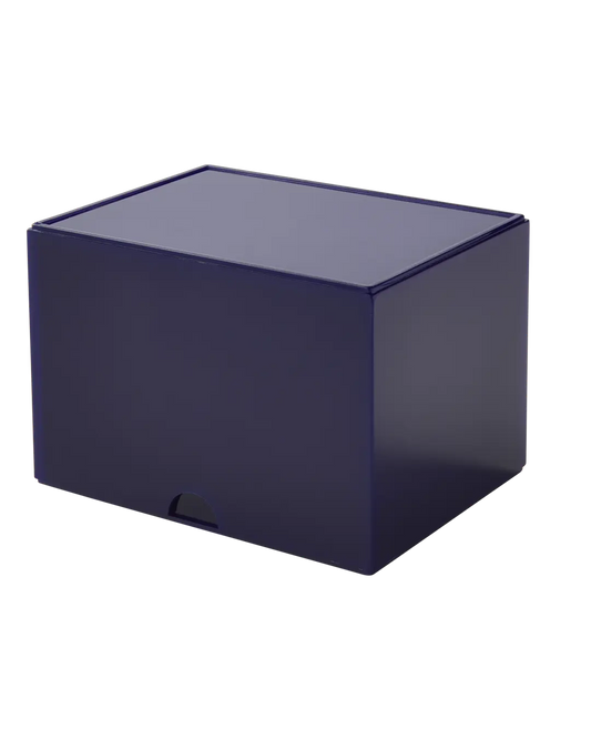 Dragon Shield Gaming Strongbox – Blue | Holds 100+ Double-Sleeved Cards, Acrylic Deck Box