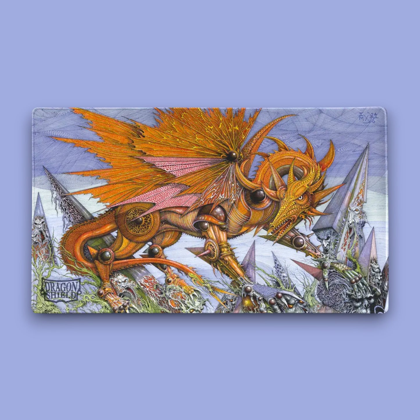 Dragon Shield - Art Playmat & Tube - The Millerax