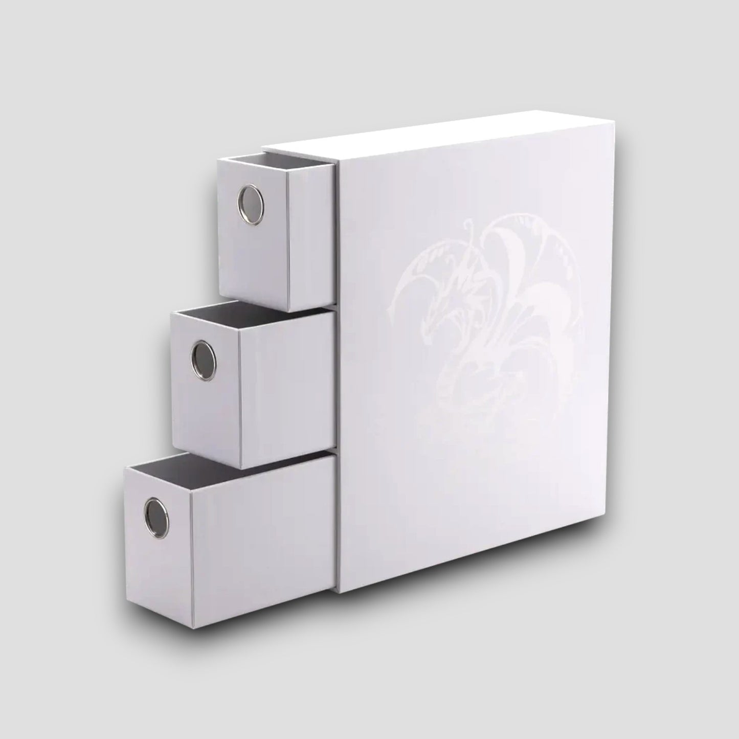 Dragon Shield Fortress Card Drawers – Black, TCG Storage Tower for 1300+ Cards