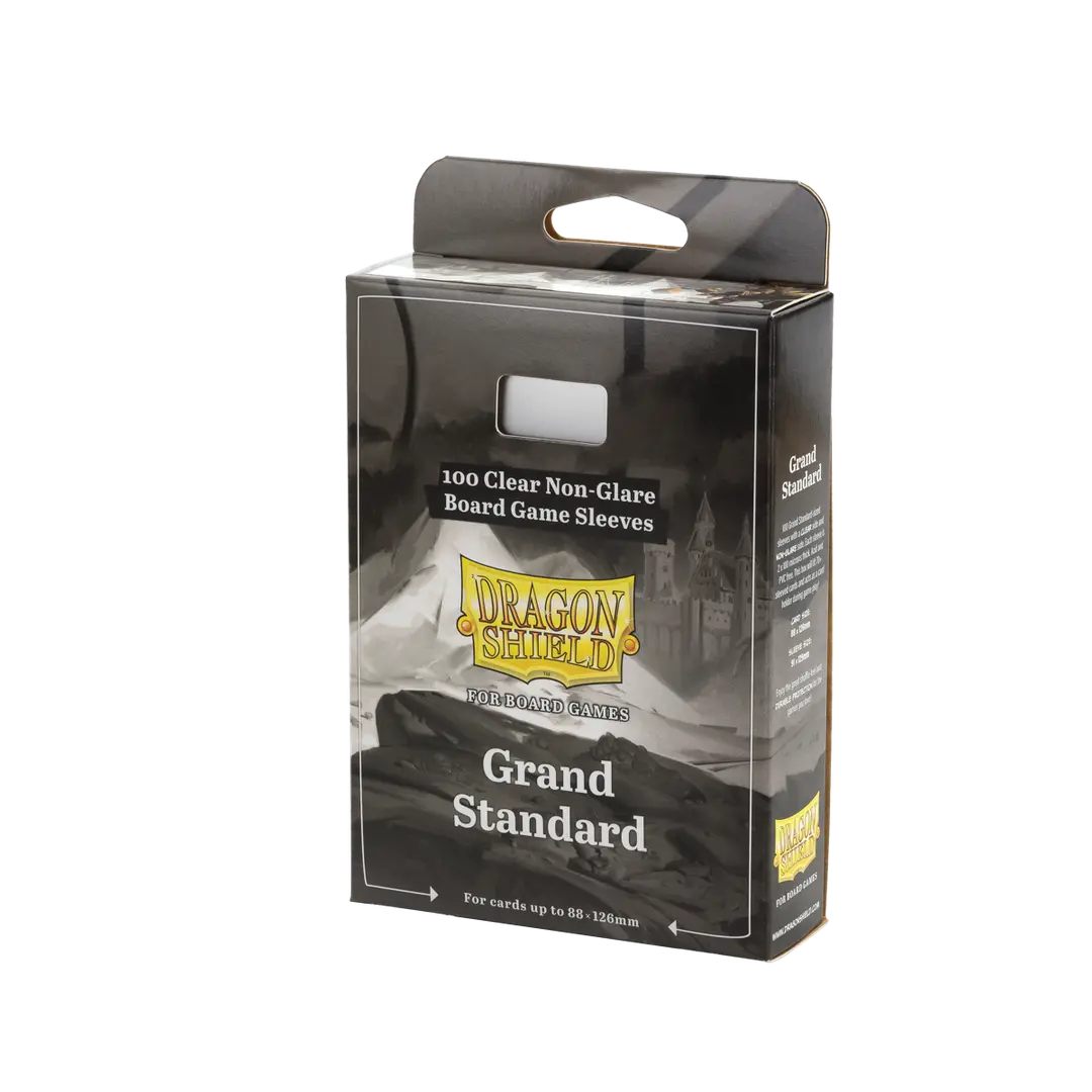 Dragon Shield – Board Game Sleeves Glare/Non-Glare 100pk – Grand Standard