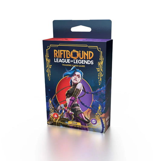 Riftbound: League of Legends TCG – Set 1 – Origins Champion Deck – Jinx (Pre-Order)