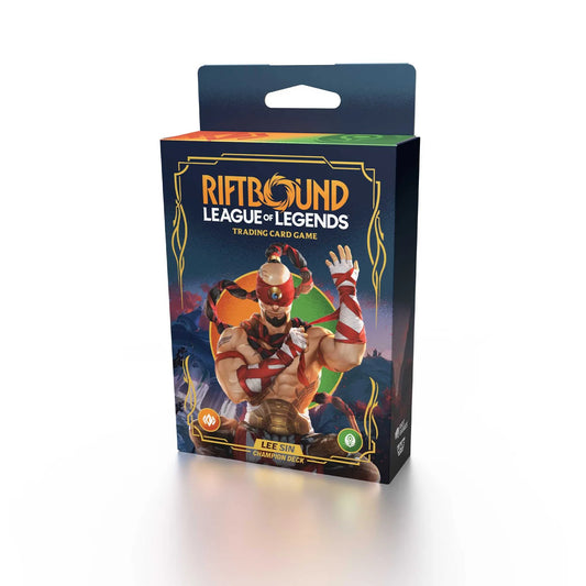 Riftbound: League of Legends TCG – Set One: Origins Champion Deck – Lee Sin (Pre-Order)