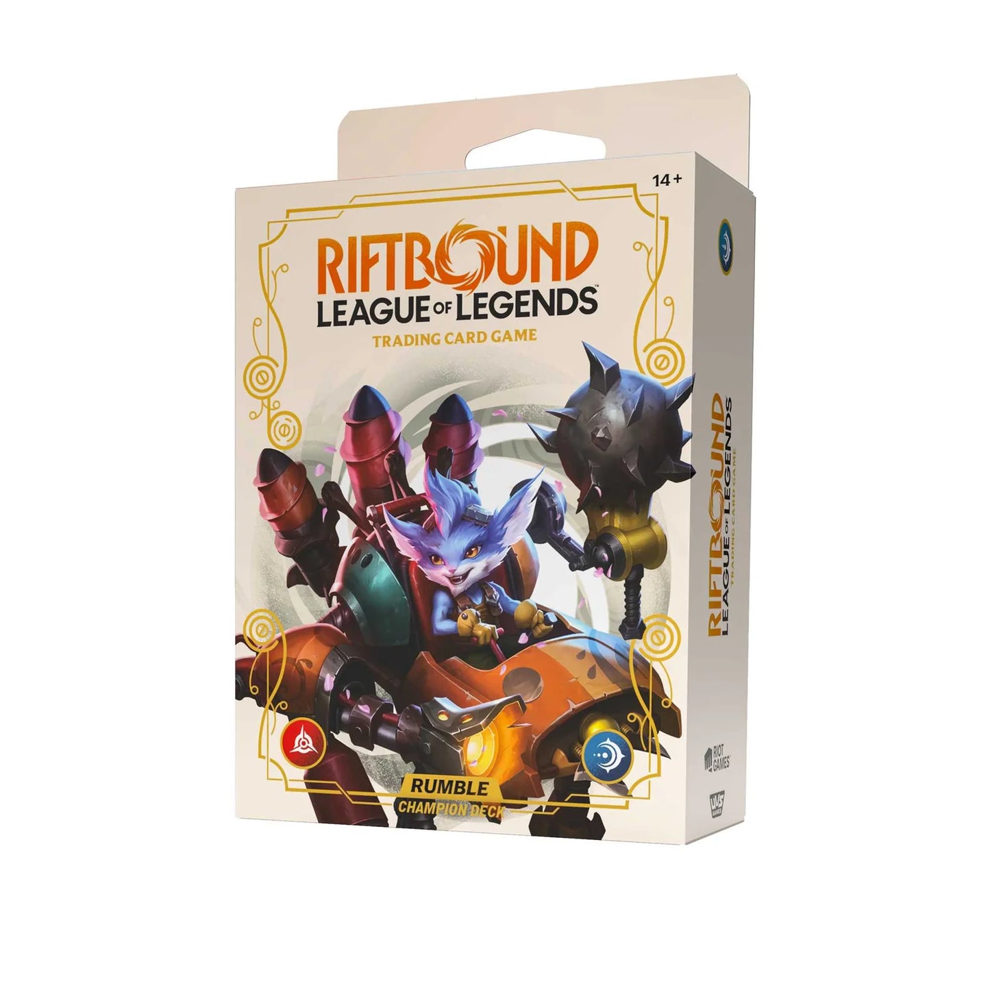 Pre-Order Riftbound: League of Legends TCG – Spiritforged Champion Deck: Rumble Display