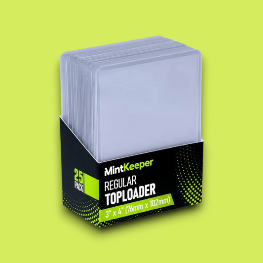 Mintkeeper- Card Toploaders - Regular 35pt 3"x4"