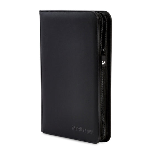 MintKeeper - 9 Pocket Premium Zip Trading Card Binder- 360 standard Cards