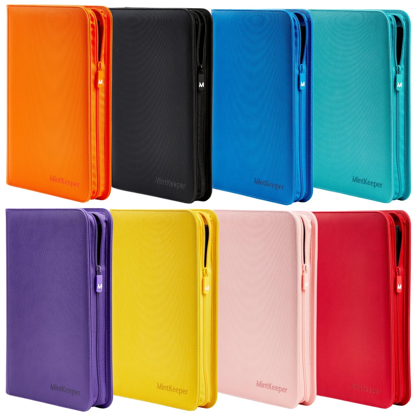 MintKeeper - 9 Pocket Premium Zip Trading Card Binder- 360 standard Ca Game Of Binders MintKeeper - 9 Pocket Premium Zip Trading Card Binder- 360 standard Ca Game Of Binders