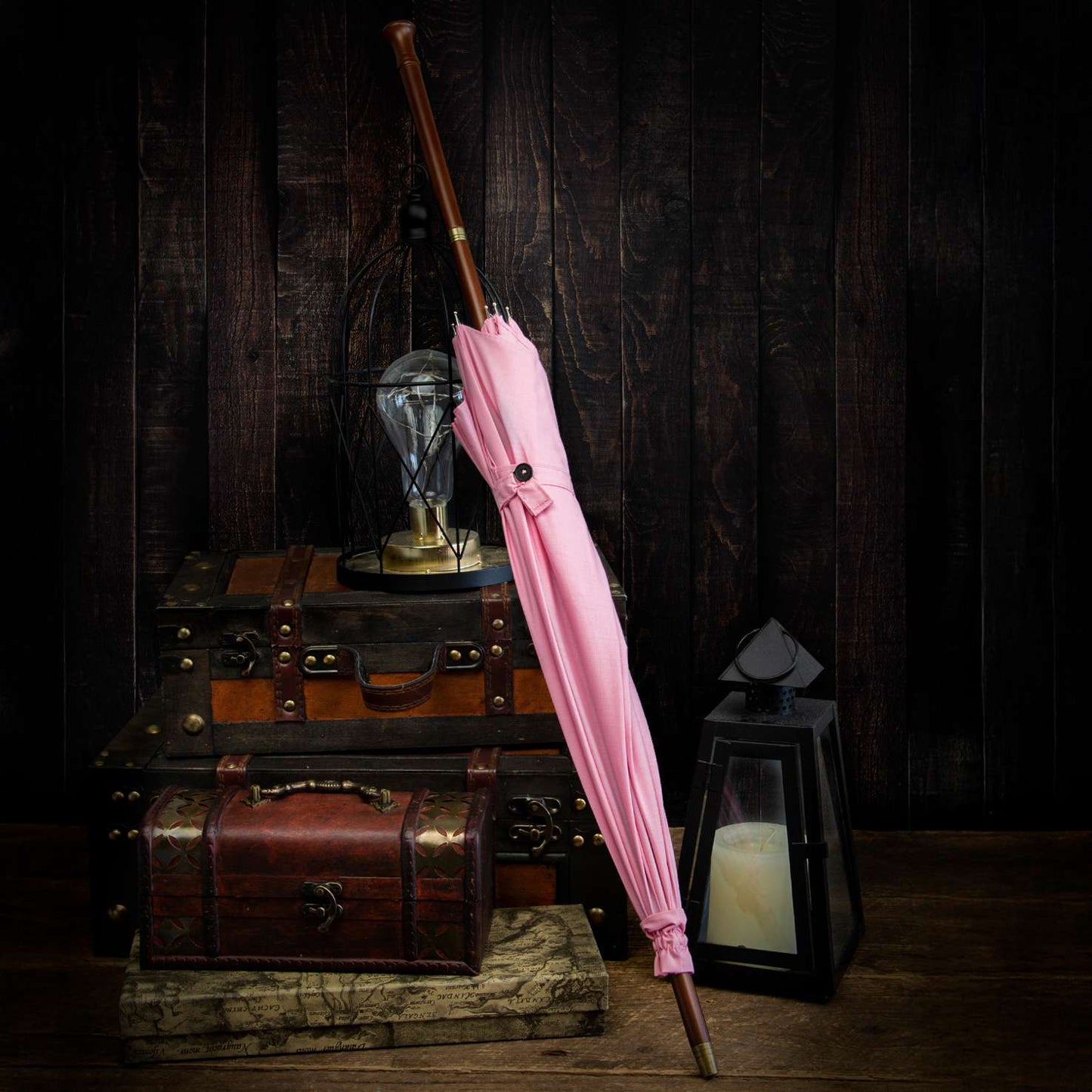 Harry Potter Hagrid’s Pink Umbrella Wand Prop Replica – Official Noble Collection Collectible