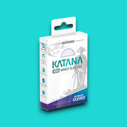 Ultimate Guard - Katana Inner Sleeves Japanese Size - Transparent (100 Pack)