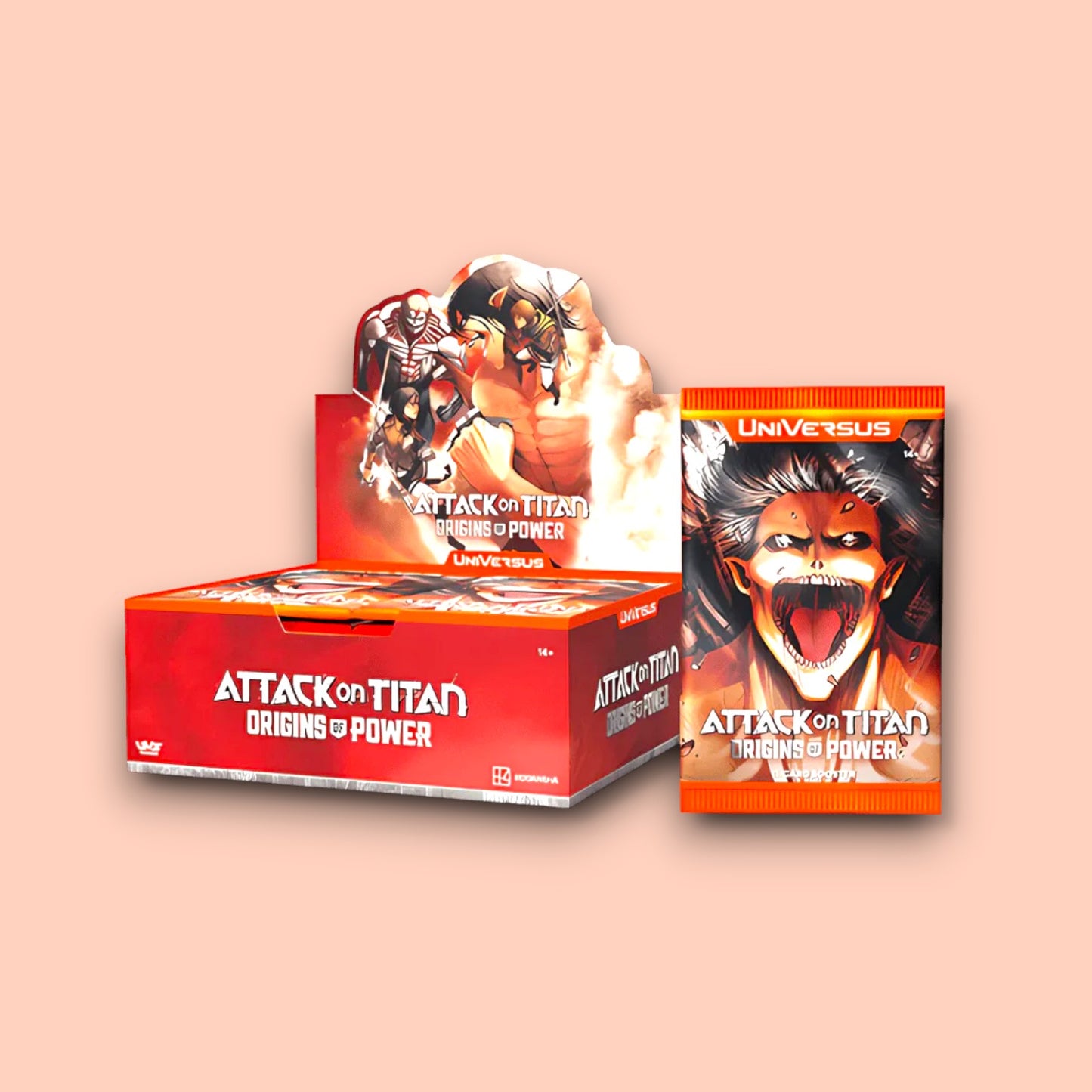 Universus CCG – Attack on Titan: Origins of Power Booster Pack