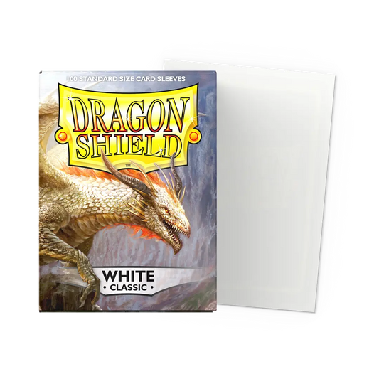 Dragon Shield – Classic Standard Size Sleeves 100pk – White
