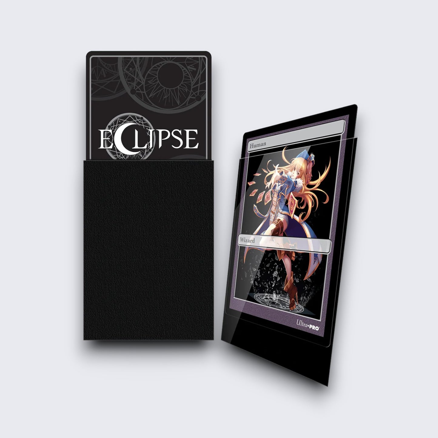 Ultra Pro - Eclipse Gloss Small Sleeves 60 Pack - Jet Black