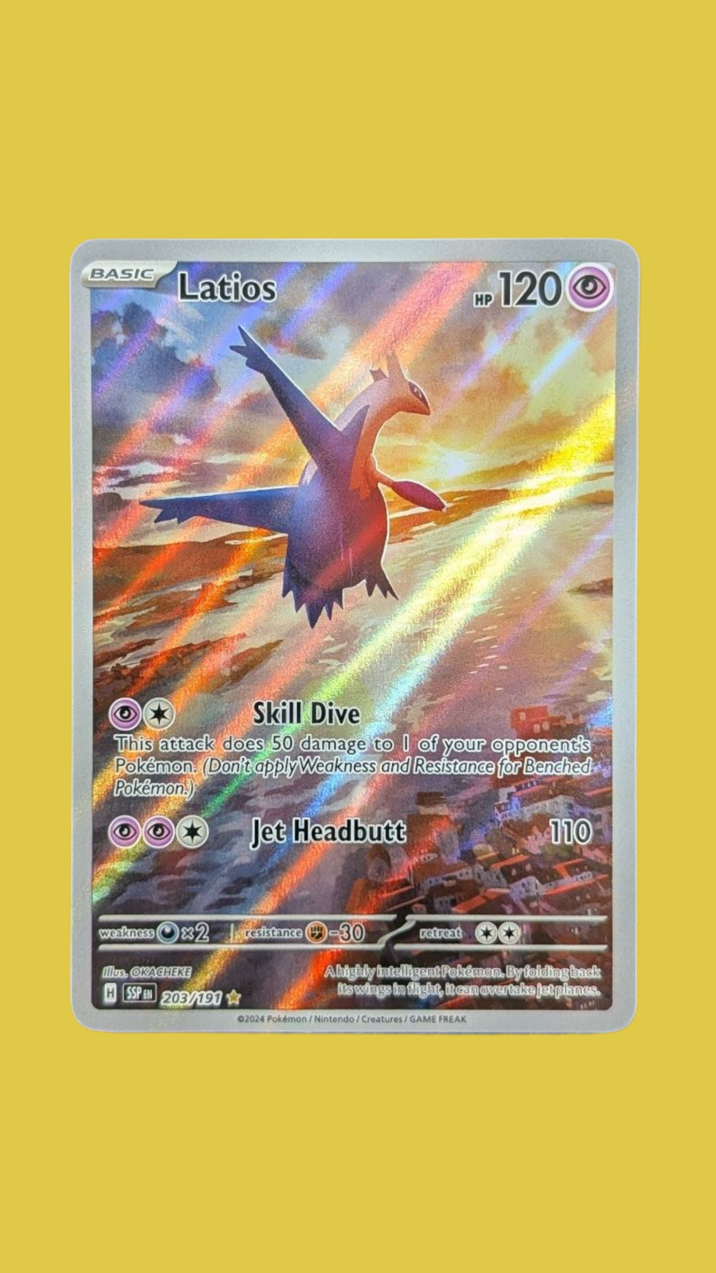 Latios SSP 203 – Surging Sparks (Illustration Rare) | Pokémon TCG