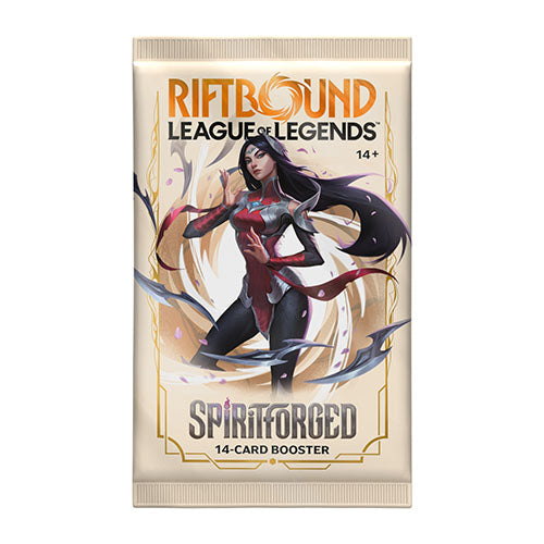Pre-Order Riftbound: League of Legends TCG – Spiritforged Booster Pack (Set Two)